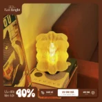 Đèn Trang Trí Wavy Edge Decor Góc Làm Việc - Ảnh 2